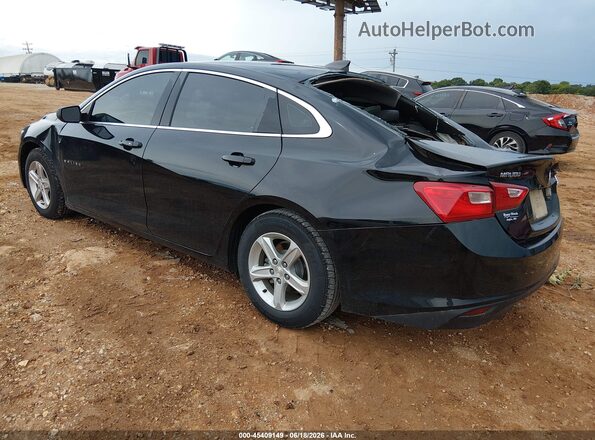1G1ZB5STXKF126249 2019 CHEVROLET MALIBU Black Задня ліва чверть
