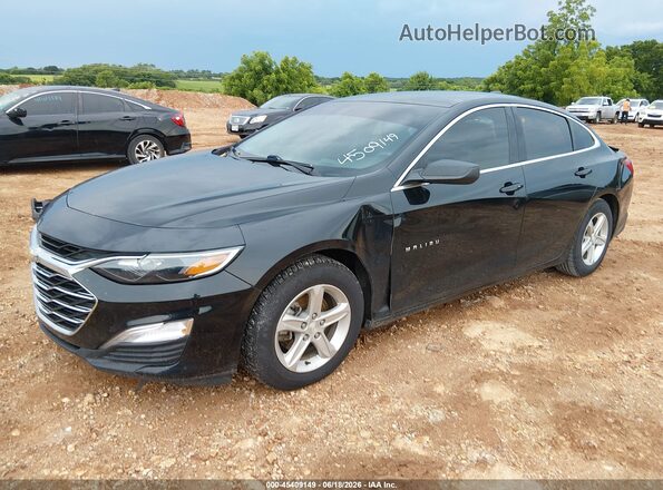 1G1ZB5STXKF126249 2019 CHEVROLET MALIBU Black Передня ліва чверть