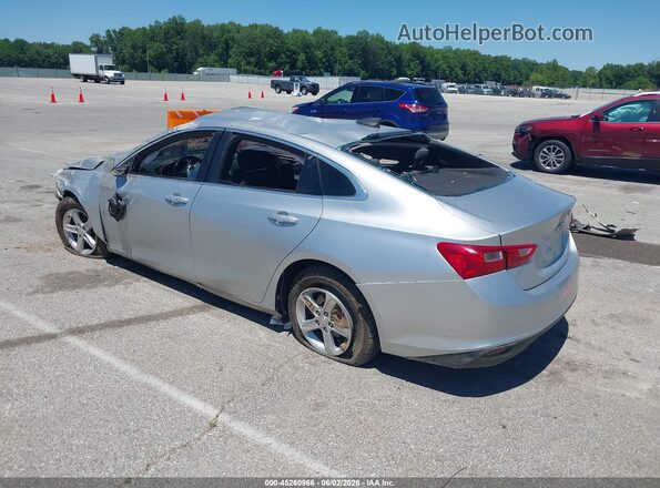 1G1ZB5STXKF126834 2019 CHEVROLET MALIBU Silver უკანა მარცხენა