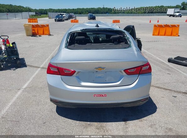 1G1ZB5STXKF126834 2019 CHEVROLET MALIBU Silver 