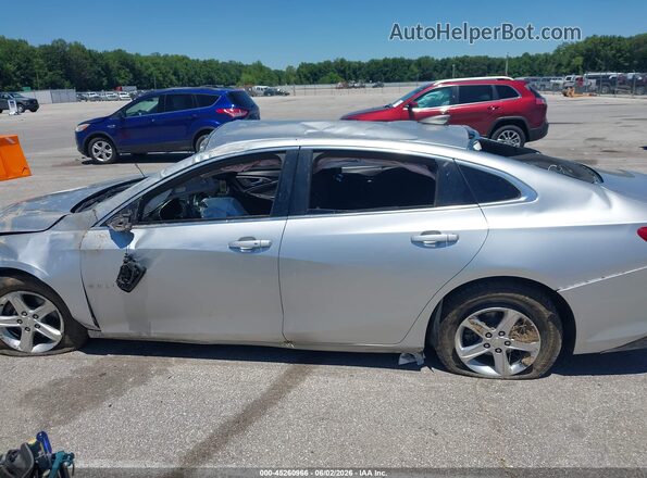 1G1ZB5STXKF126834 2019 CHEVROLET MALIBU Silver 