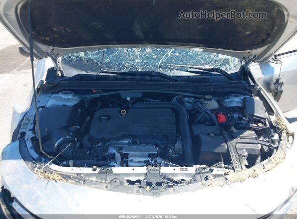 1G1ZB5STXKF126834 2019 CHEVROLET MALIBU Silver უკანა ხედი