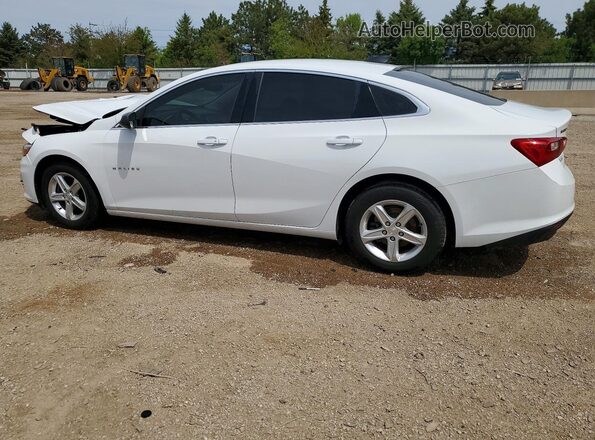 1G1ZB5STXLF149922 2020 CHEVROLET MALIBU White Հետևի ձախ