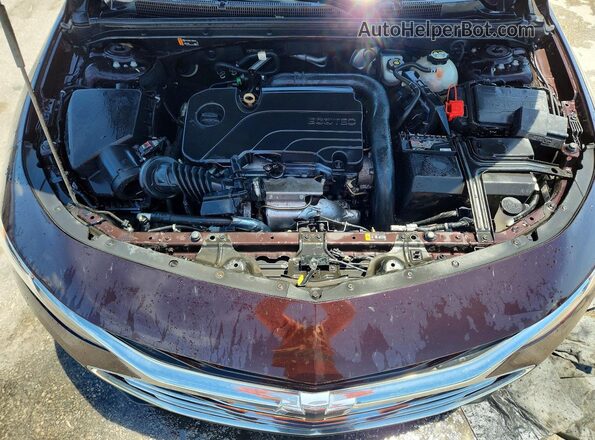 1G1ZB5STXMF050504 2021 CHEVROLET MALIBU Maroon 