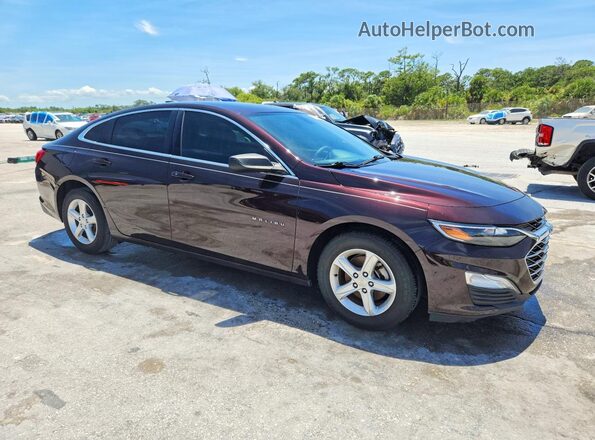 1G1ZB5STXMF050504 2021 CHEVROLET MALIBU Maroon 