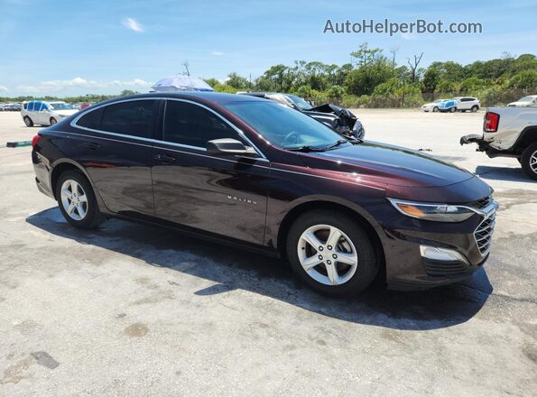 1G1ZB5STXMF050504 2021 CHEVROLET MALIBU Maroon 