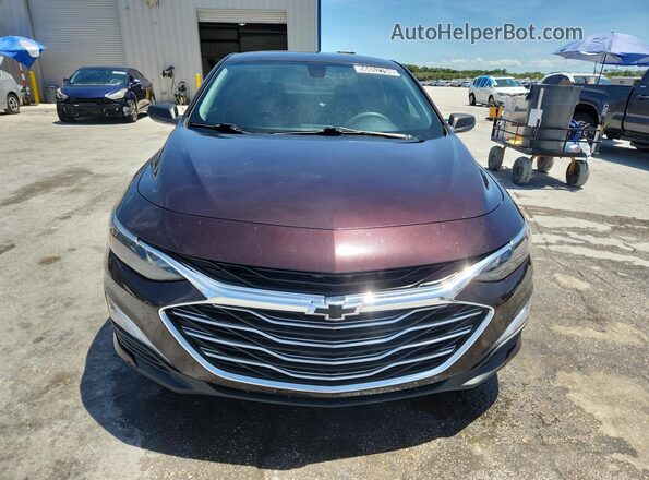 1G1ZB5STXMF050504 2021 CHEVROLET MALIBU Maroon 