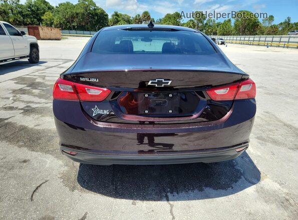 1G1ZB5STXMF050504 2021 CHEVROLET MALIBU Maroon 