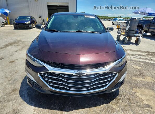 1G1ZB5STXMF050504 2021 CHEVROLET MALIBU Maroon 