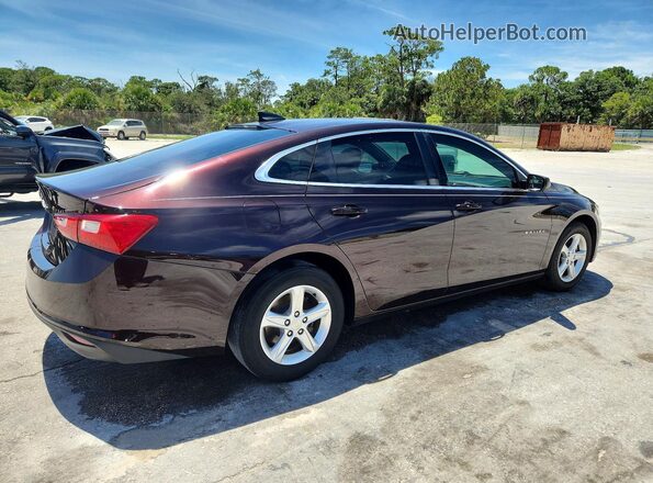 1G1ZB5STXMF050504 2021 CHEVROLET MALIBU Maroon 
