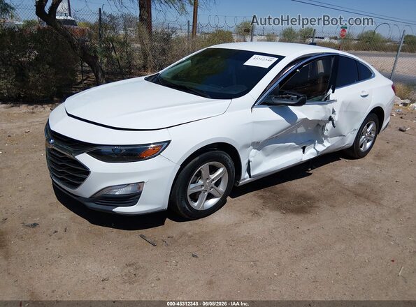 1G1ZB5STXPF123116 2023 CHEVROLET MALIBU Silver Передня ліва чверть
