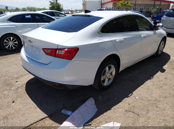 1G1ZB5STXPF123116 2023 CHEVROLET MALIBU Silver Задня права чверть