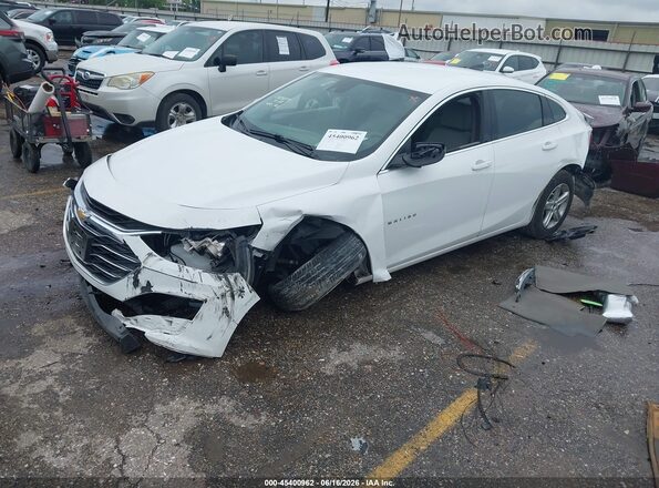 1G1ZB5STXRF184923 2024 CHEVROLET MALIBU White წინა მარცხენა ხედი სამი მეოთხედიდან