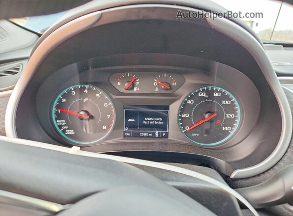 1G1ZB5STXRF239998 2024 CHEVROLET MALIBU Blue Widok zestawu wskaźników