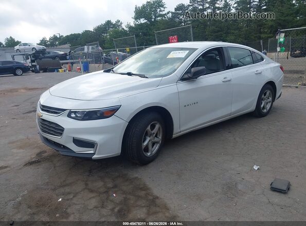 1G1ZC5ST0HF269863 2017 CHEVROLET MALIBU White Передня ліва чверть