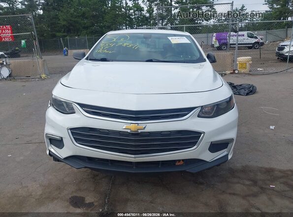 1G1ZC5ST0HF269863 2017 CHEVROLET MALIBU White Вид панелі приладів