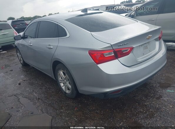 1G1ZC5ST0LF021671 2020 CHEVROLET MALIBU Silver Հետևի ձախ