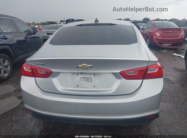 1G1ZC5ST0LF021671 2020 CHEVROLET MALIBU Silver 