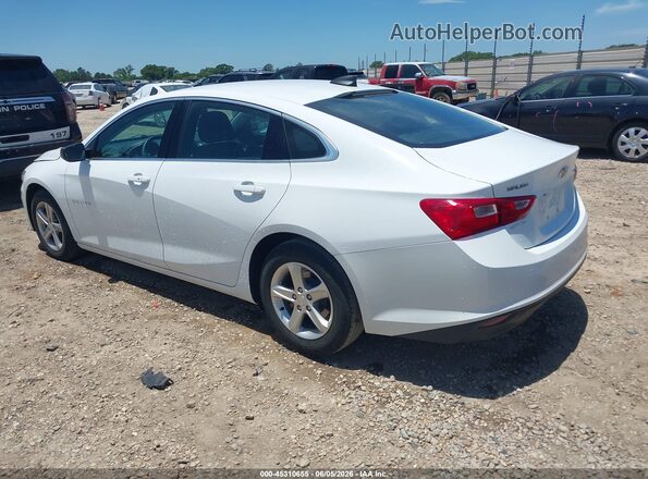 1G1ZC5ST0MF042568 2021 CHEVROLET MALIBU White Trasero izquierdo