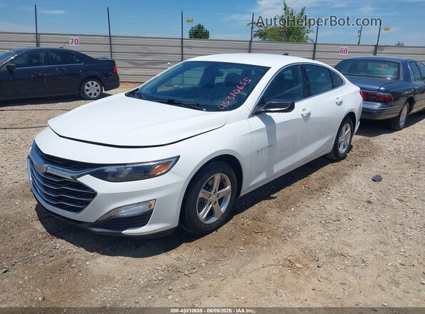 1G1ZC5ST0MF042568 2021 CHEVROLET MALIBU White Vista tres cuartos delantera izquierda