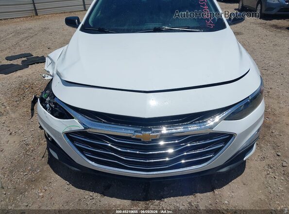 1G1ZC5ST0MF042568 2021 CHEVROLET MALIBU White Vista del cuadro de instrumentos