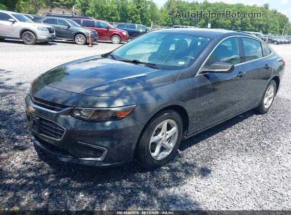 1G1ZC5ST1HF234328 2017 CHEVROLET MALIBU Black Przód lewy