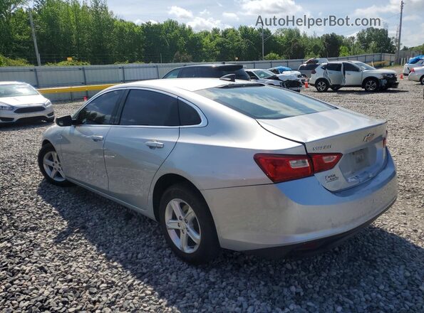 1G1ZC5ST1MF081735 2021 CHEVROLET MALIBU Серебряный Задняя левая четверть
