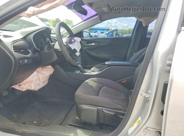 1G1ZC5ST1MF081735 2021 CHEVROLET MALIBU Серебряный Вид салона спереди