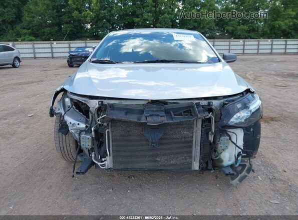 1G1ZC5ST1MF082464 2021 CHEVROLET MALIBU Silver წინა ხედი