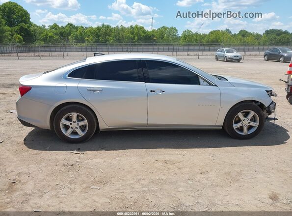 1G1ZC5ST1MF082464 2021 CHEVROLET MALIBU Silver უკანა სალონის ხედი