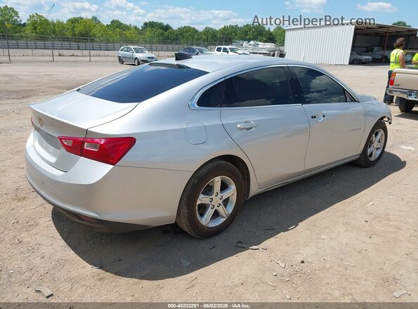 1G1ZC5ST1MF082464 2021 CHEVROLET MALIBU Silver უკანა მარჯვენა