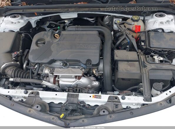 1G1ZC5ST1MF087311 2021 CHEVROLET MALIBU White Հետևի տեսք