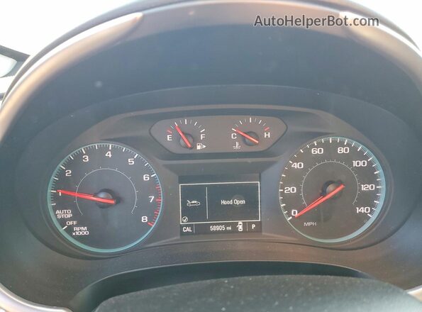 1G1ZC5ST1RF225808 2024 CHEVROLET MALIBU Silver ხელსაწყოთა პანელის ხედი