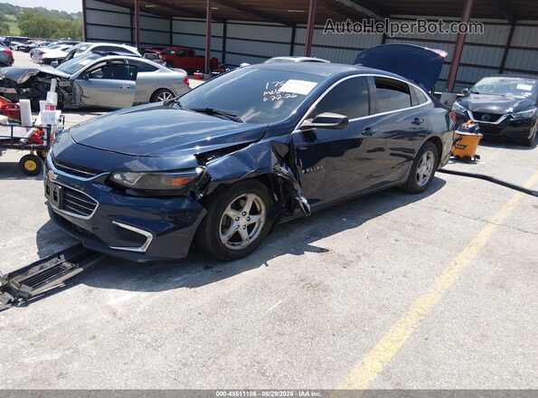 1G1ZC5ST2GF289594 2016 CHEVROLET MALIBU Blue Vista tres cuartos delantera izquierda