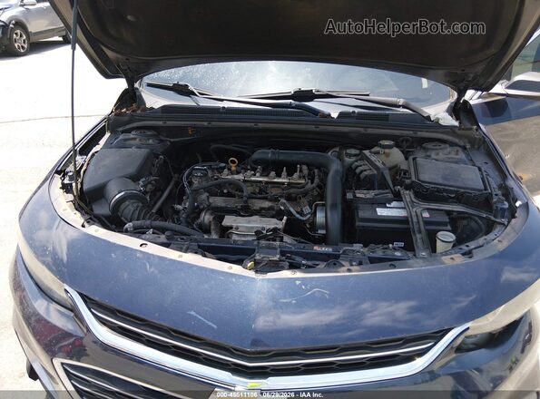 1G1ZC5ST2GF289594 2016 CHEVROLET MALIBU Blue Vista trasera