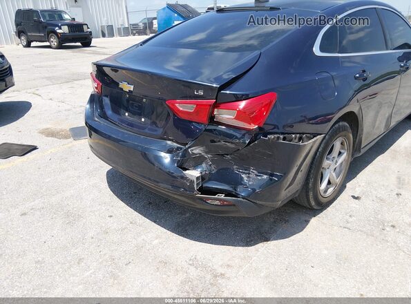 1G1ZC5ST2GF289594 2016 CHEVROLET MALIBU Blue Vista frontal
