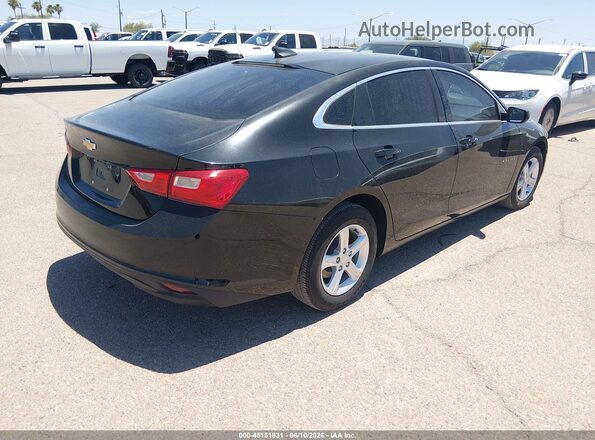 1G1ZC5ST2KF180271 2019 CHEVROLET MALIBU Black 