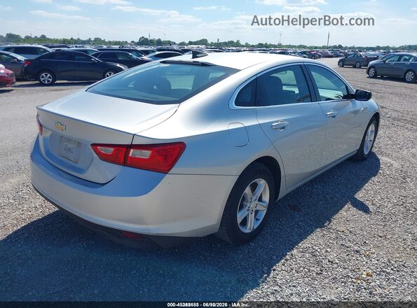 1G1ZC5ST2KF197314 2019 CHEVROLET MALIBU Silver Հետևի աջ