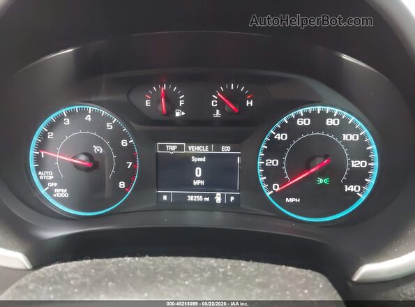 1G1ZC5ST2LF152729 2020 CHEVROLET MALIBU Gray Հետևի նստատեղերի տեսք