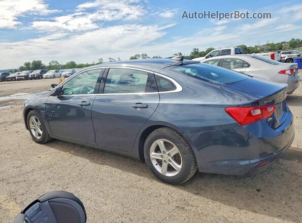 1G1ZC5ST2MF083686 2021 CHEVROLET MALIBU Gray Trasero izquierdo
