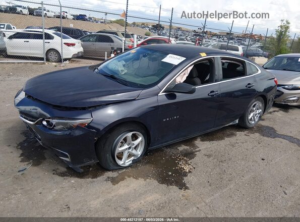 1G1ZC5ST3HF254239 2017 CHEVROLET MALIBU Dark Blue Przód lewy
