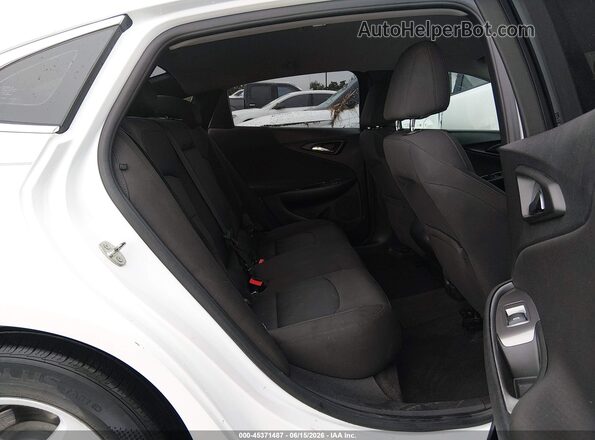 1G1ZC5ST3JF163820 2018 CHEVROLET MALIBU White VIN sticker view