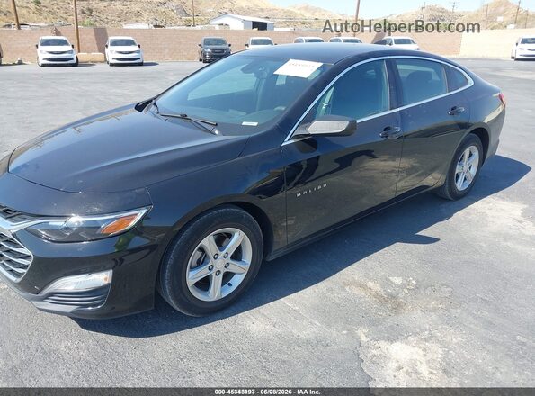 1G1ZC5ST3LF012544 2020 CHEVROLET MALIBU Black 