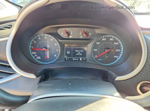 1G1ZC5ST3LF104902 2020 CHEVROLET MALIBU Silver Vista del cuadro de instrumentos