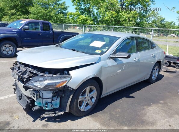 1G1ZC5ST3MF038935 2021 CHEVROLET MALIBU Silver Przód lewy