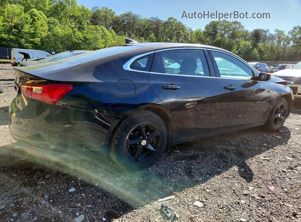 1G1ZC5ST4GF293985 2016 CHEVROLET MALIBU Black Trasero derecho