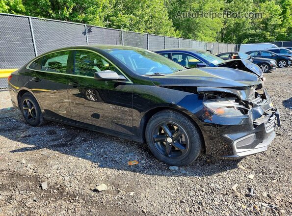 1G1ZC5ST4GF293985 2016 CHEVROLET MALIBU Black Delantero derecho