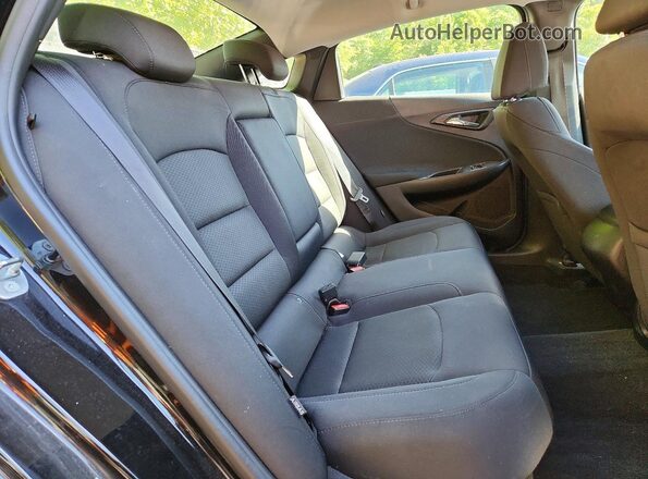 1G1ZC5ST4GF293985 2016 CHEVROLET MALIBU Black Vista de los asientos traseros