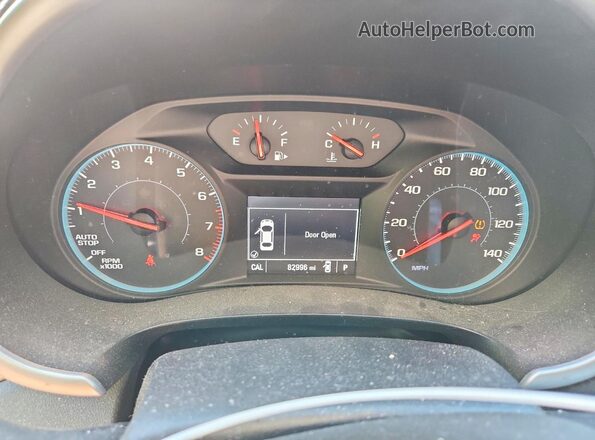 1G1ZC5ST4GF293985 2016 CHEVROLET MALIBU Black Vista del cuadro de instrumentos