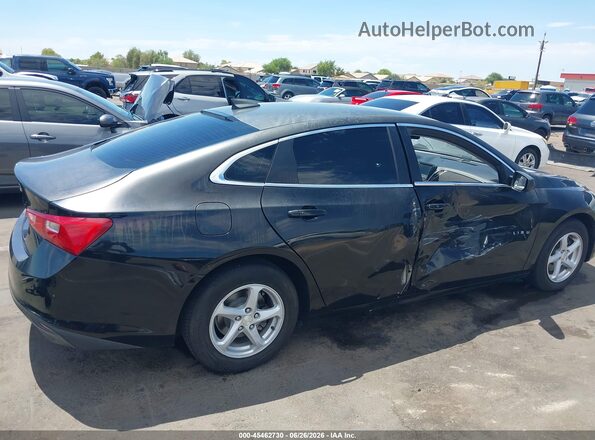 1G1ZC5ST4HF236381 2017 CHEVROLET MALIBU Black Widok z przodu